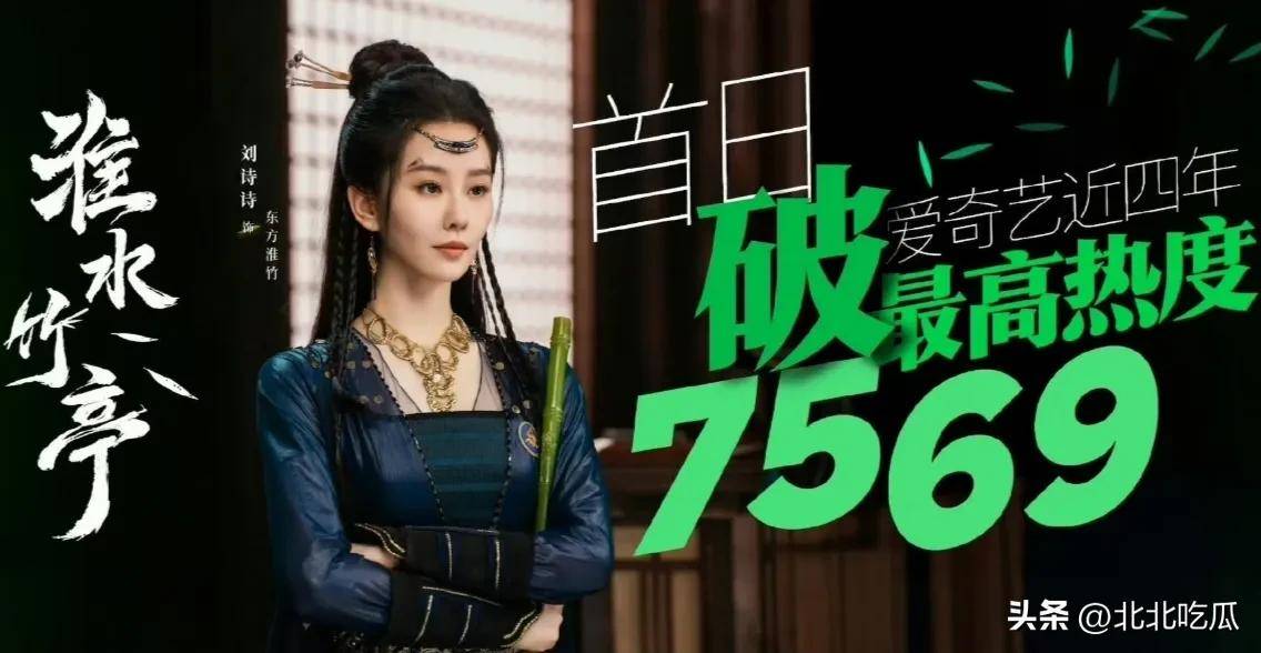 刘诗诗《淮水竹亭》收视惨淡流量花效应失灵观众弃剧原因一致！